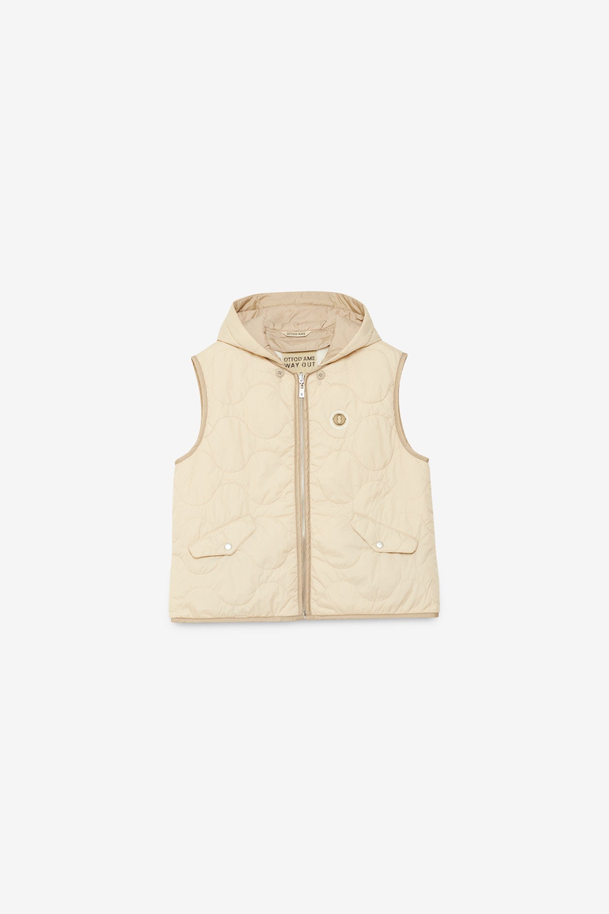 Fake down vest