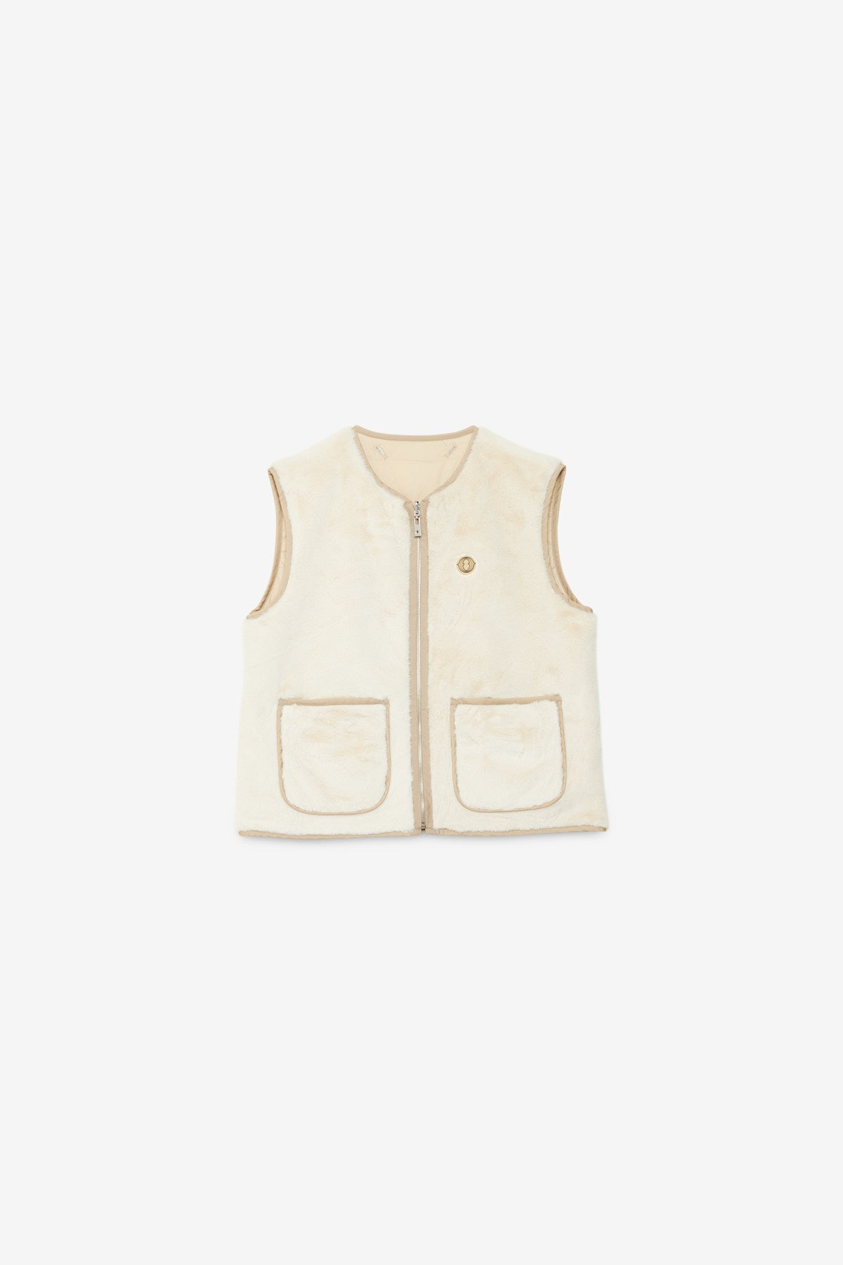 Fake down vest