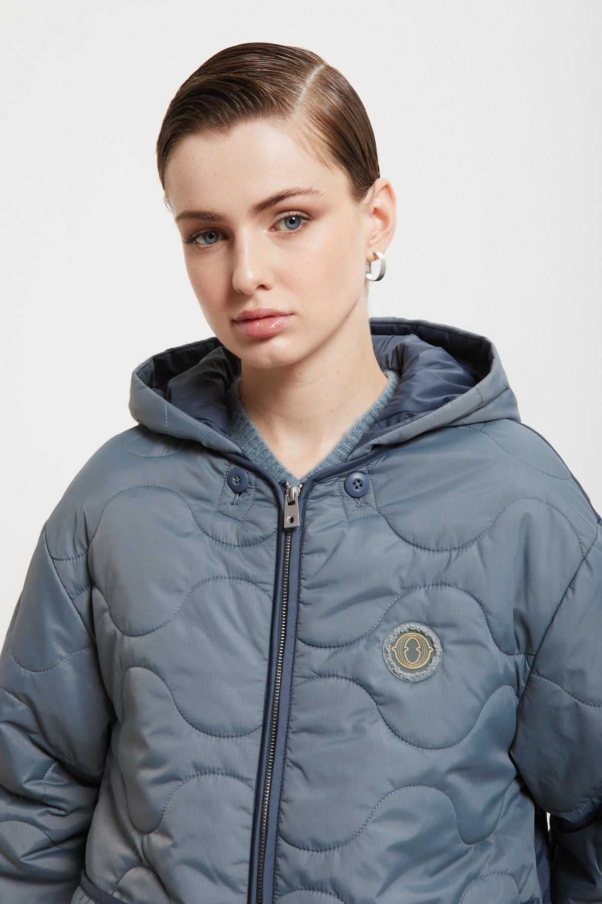 Fake down jacket
