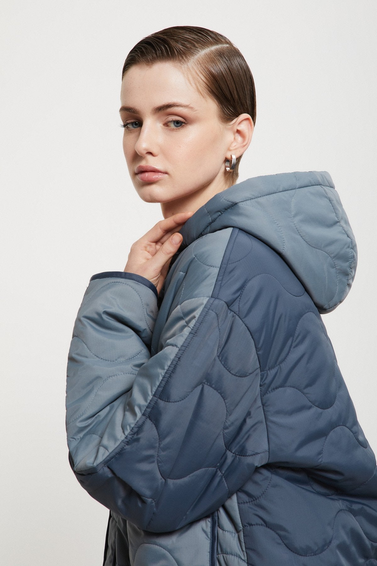Fake down jacket