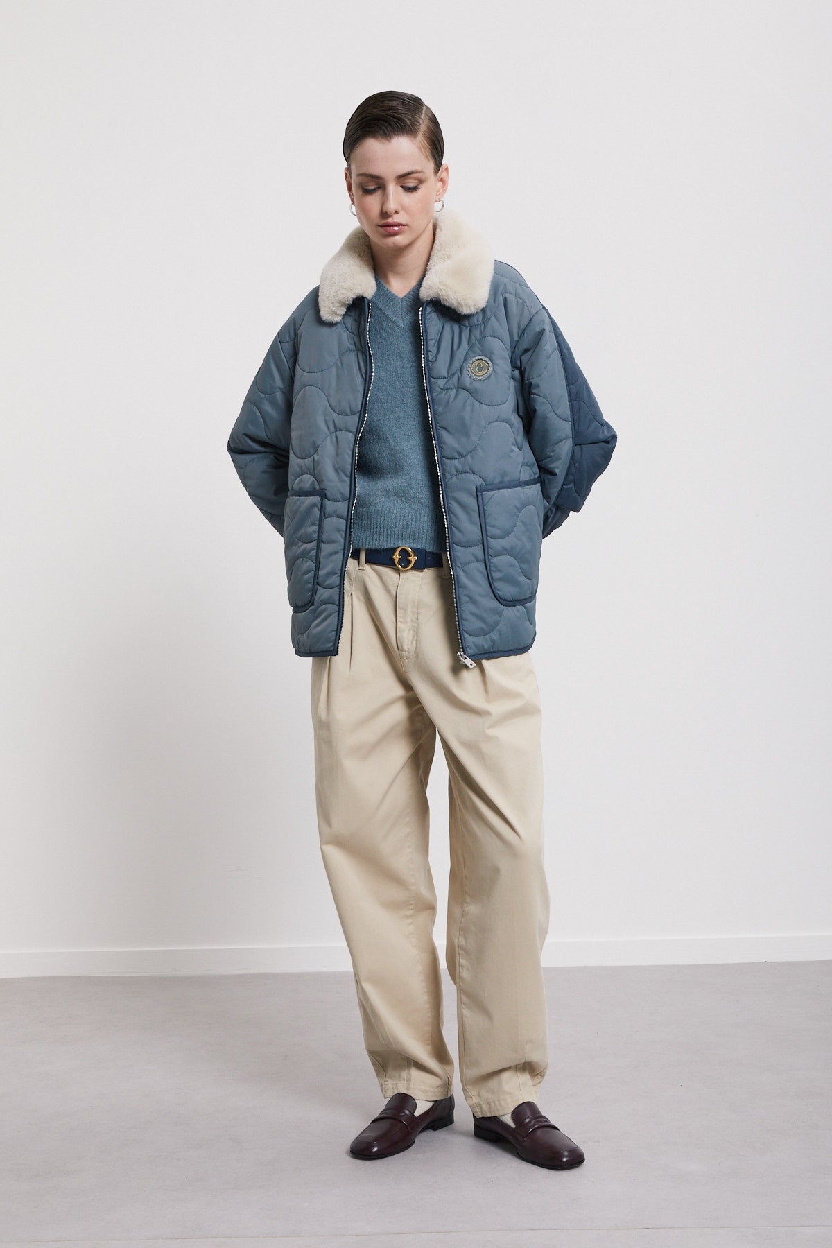 Fake down jacket