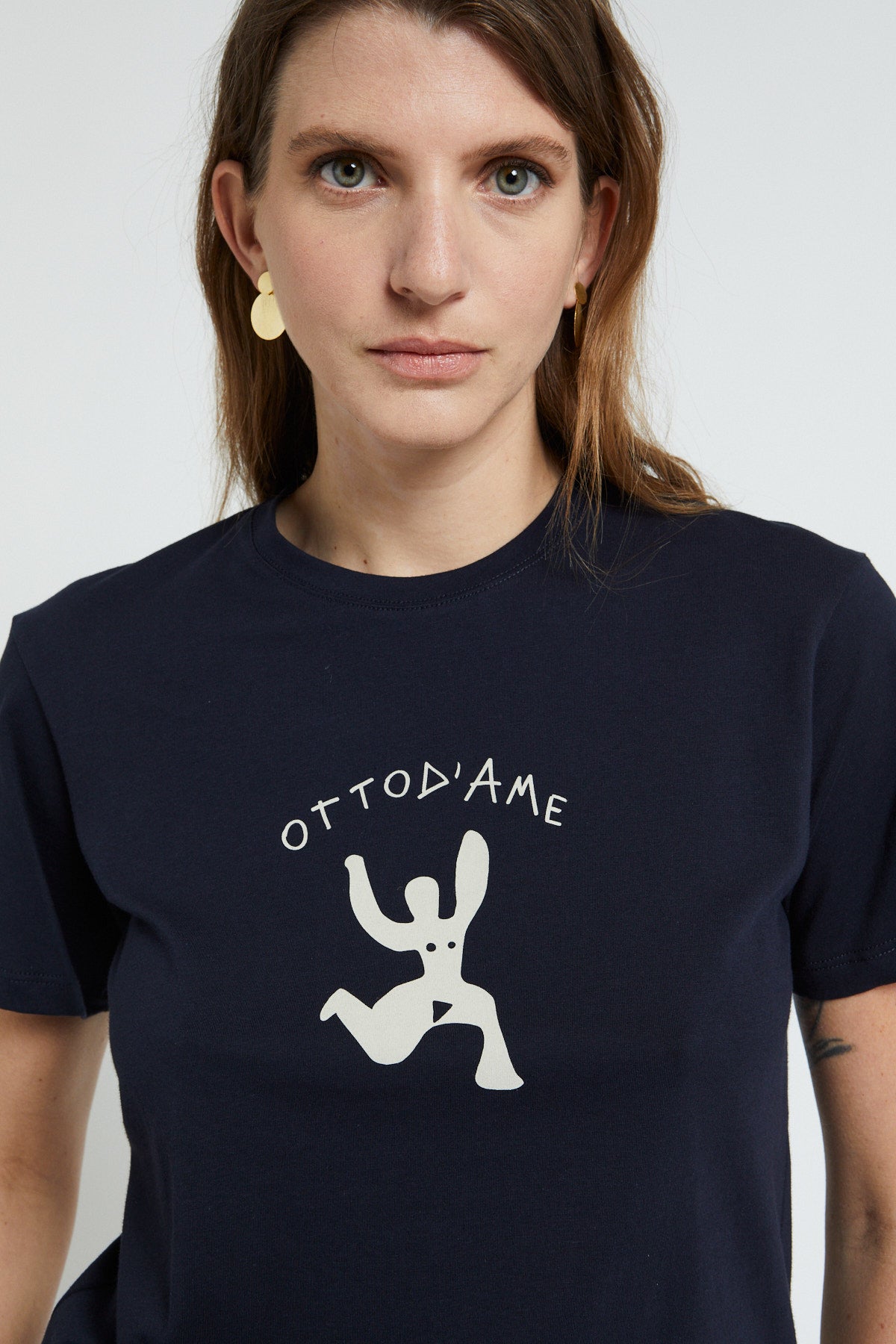 Cotton T-shirt with print