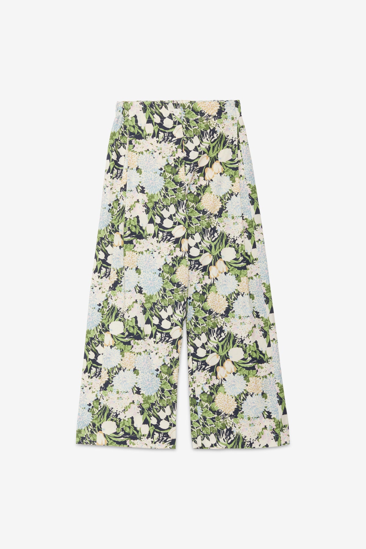 Wide cotton trousers