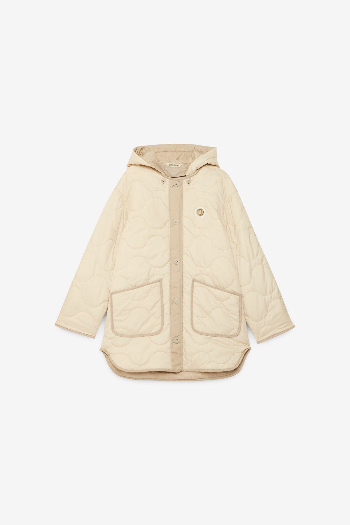 Fake down short coat