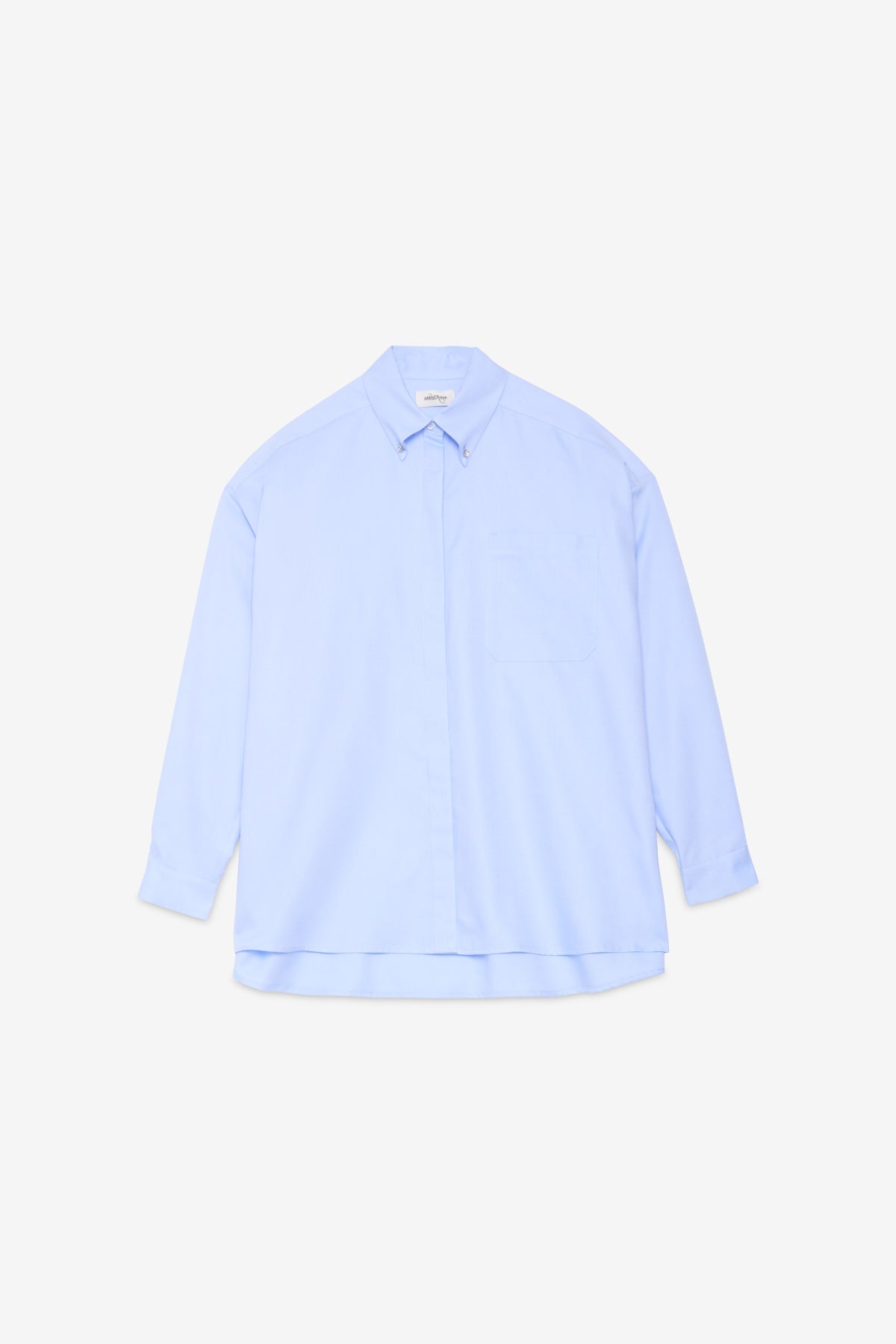 Oversized cotton shirt