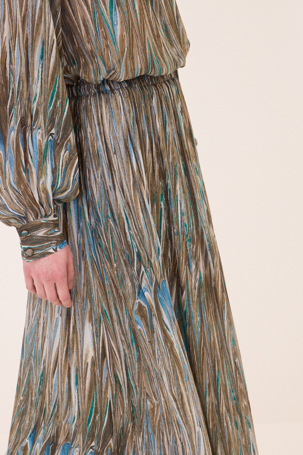 graphic viscose skirts