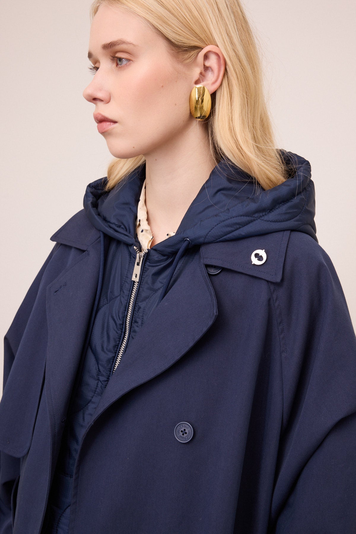 coat with removable lining