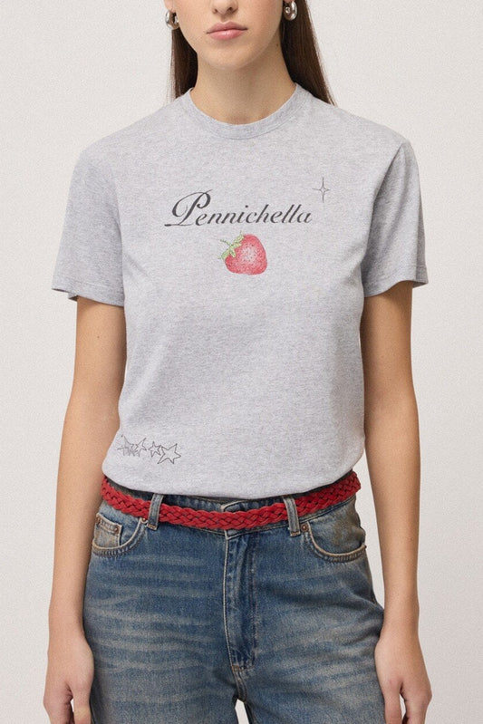 Regular cotton T-shirt Strawberry