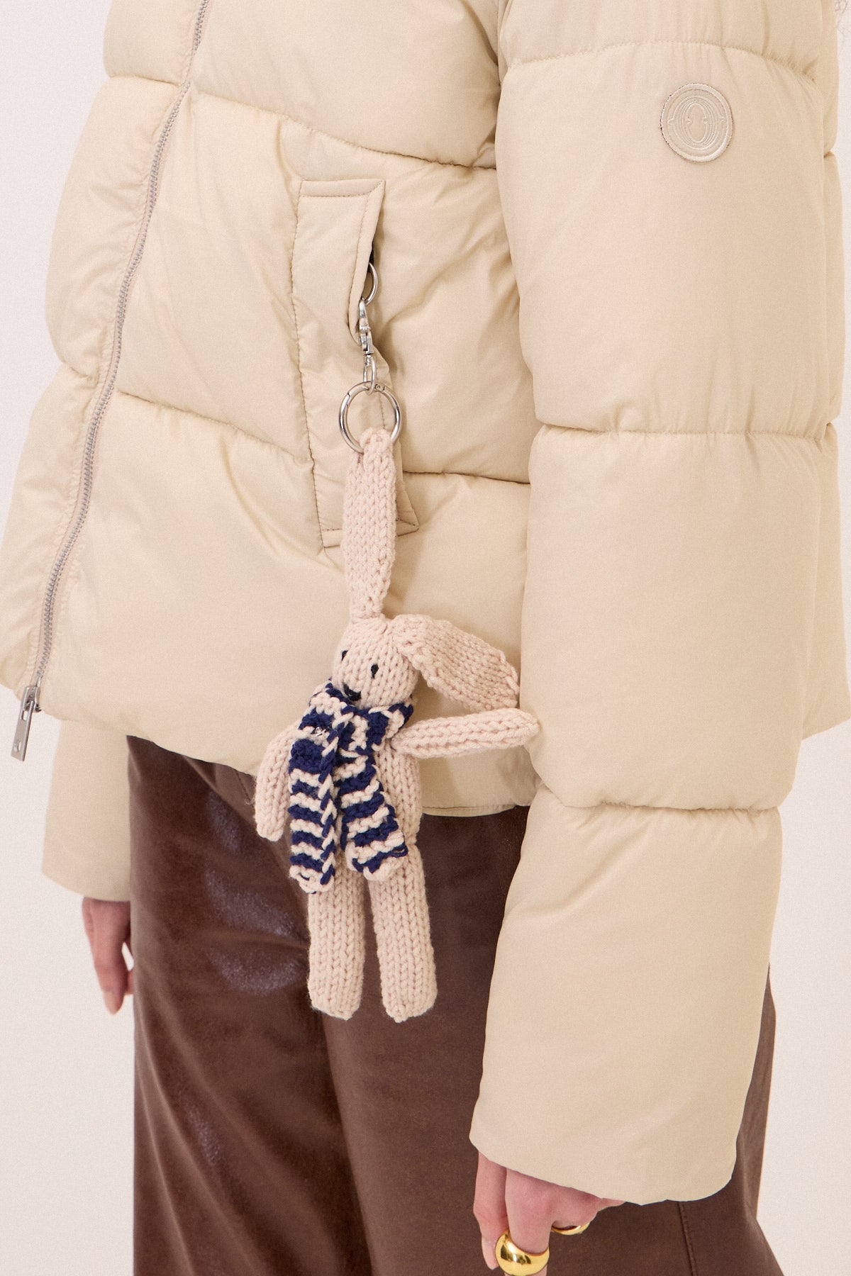 cropped down jacket