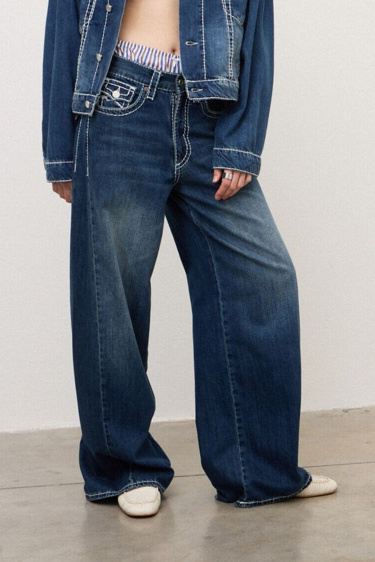 Wide-leg jeans