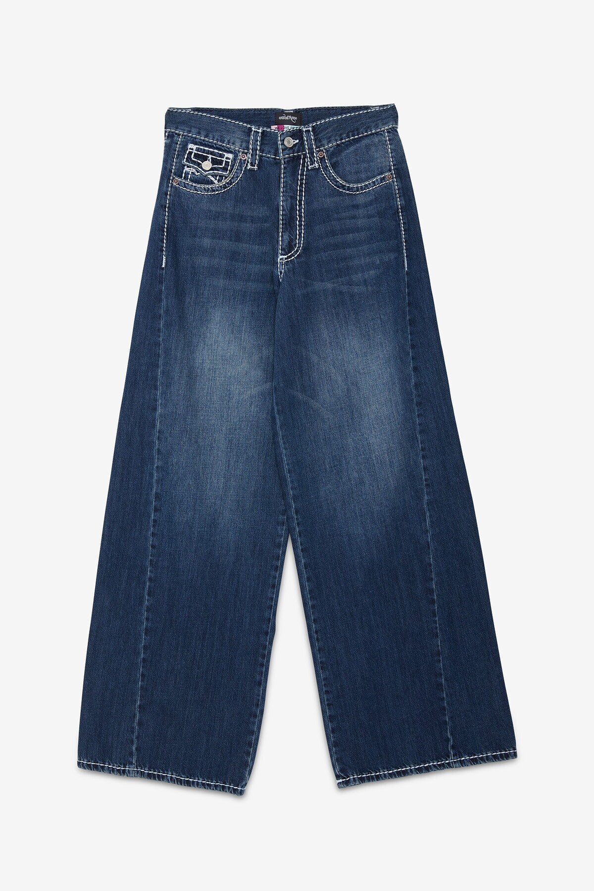 Wide-leg jeans