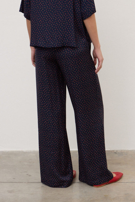 Viscose palazzo trousers