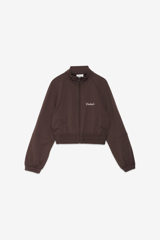 Cotton front jip blouson