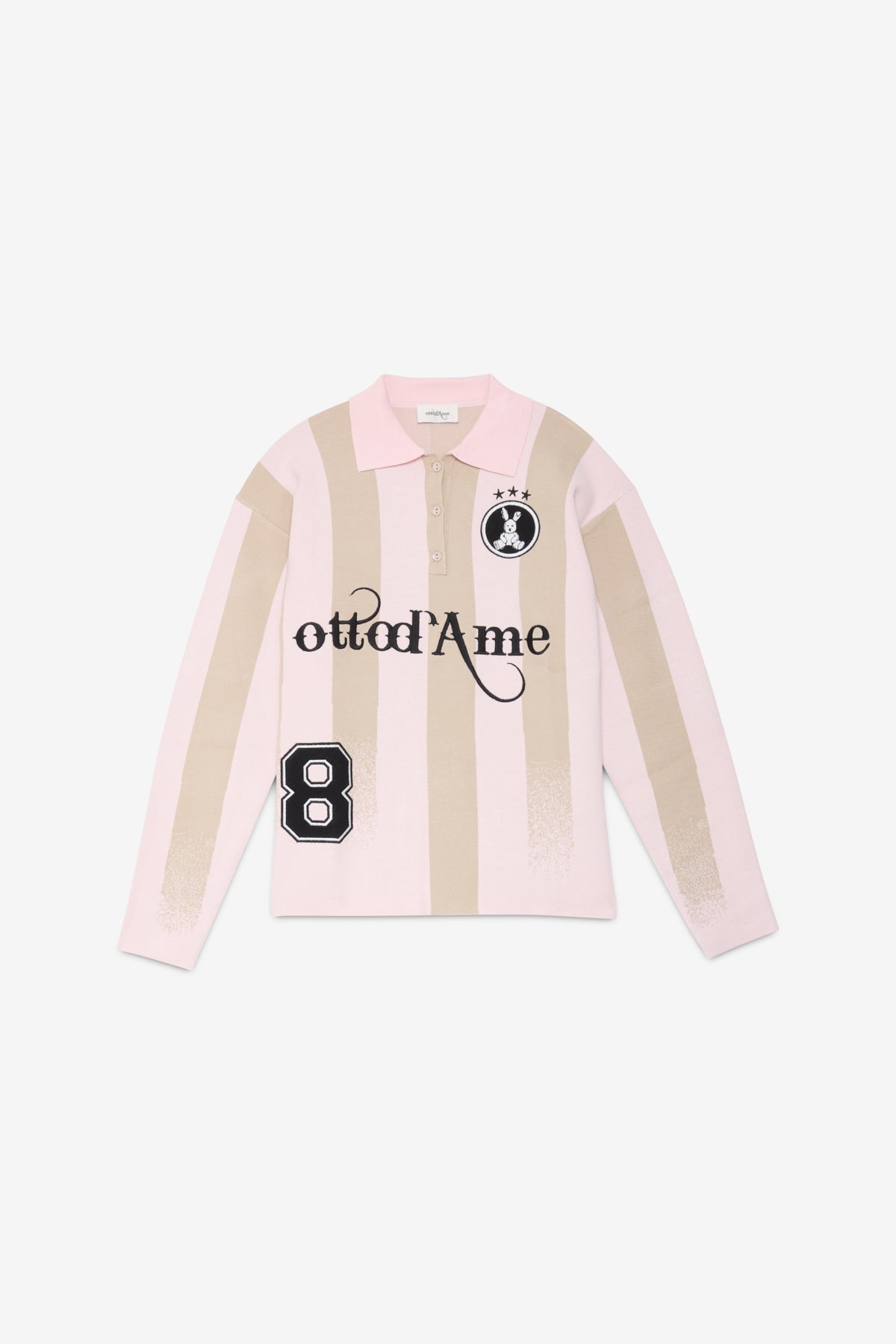 Sports polo shirt with embroidery