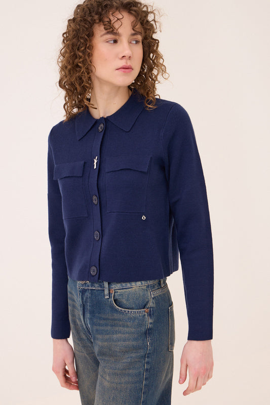 cropped knit