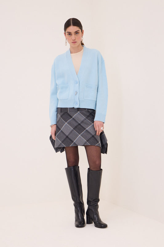 cropped cardigan