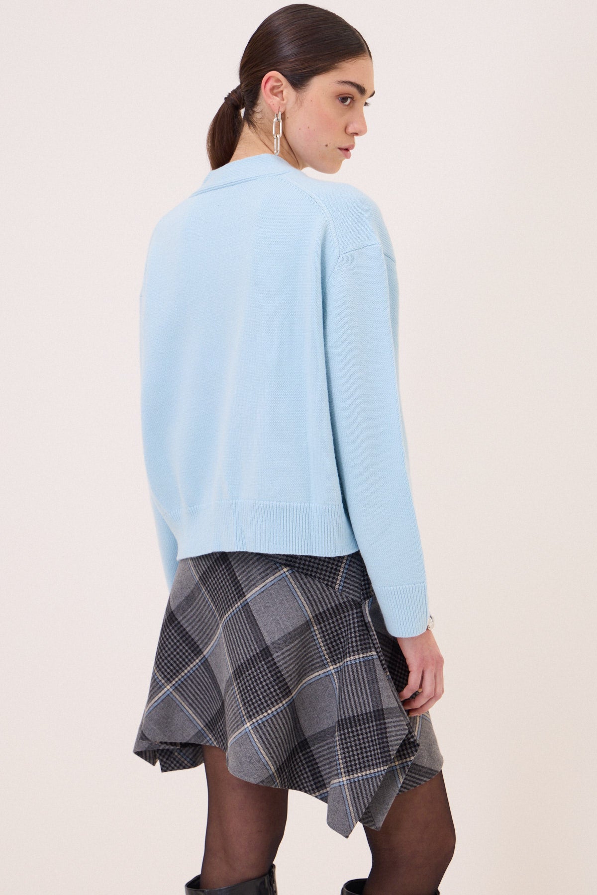 cropped cardigan