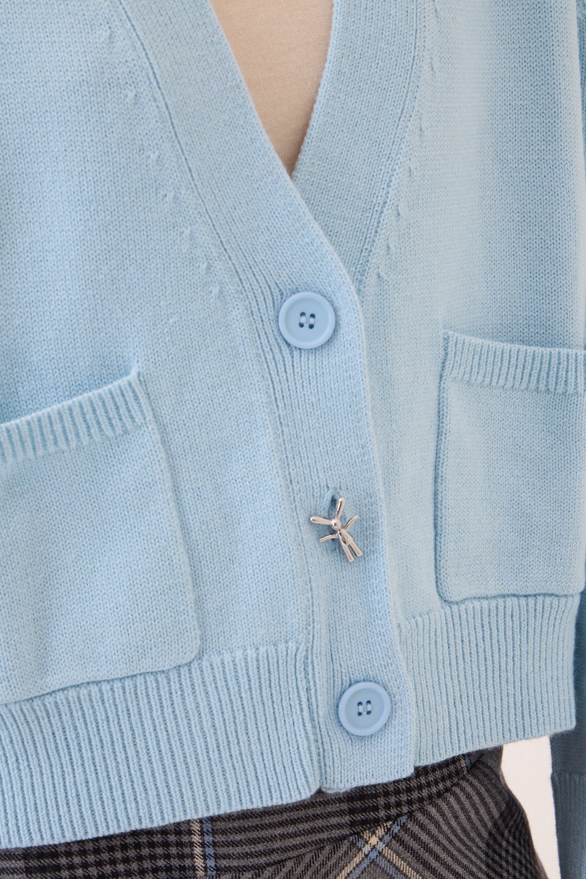 cropped cardigan